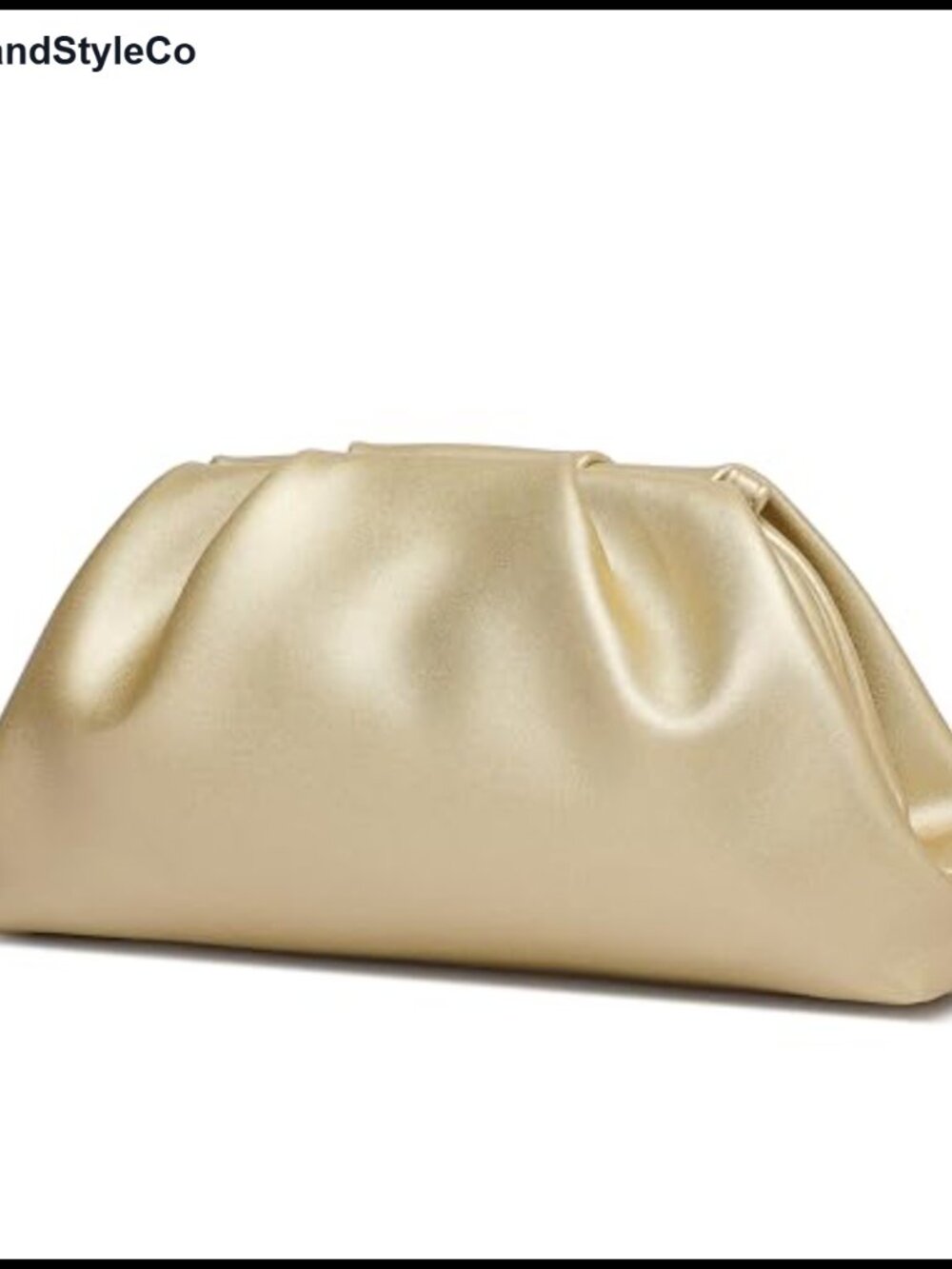 Soft PU Leather Clutch Evening Bag Formal Elegant Women's Purse